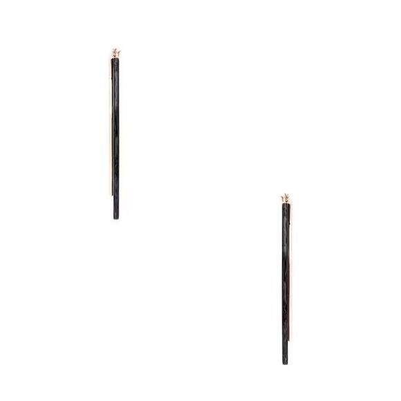 NWT Rebecca Minkoff Octagon Resin Hoop Earrings True Multi Women's Size OS - Picture 2 of 6